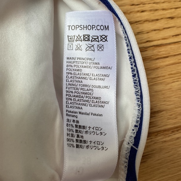 Bathing suit top (off the shoulder) - TOPSHOP - Picture 4 of 4